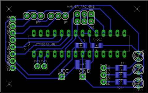 Microcontroler board.